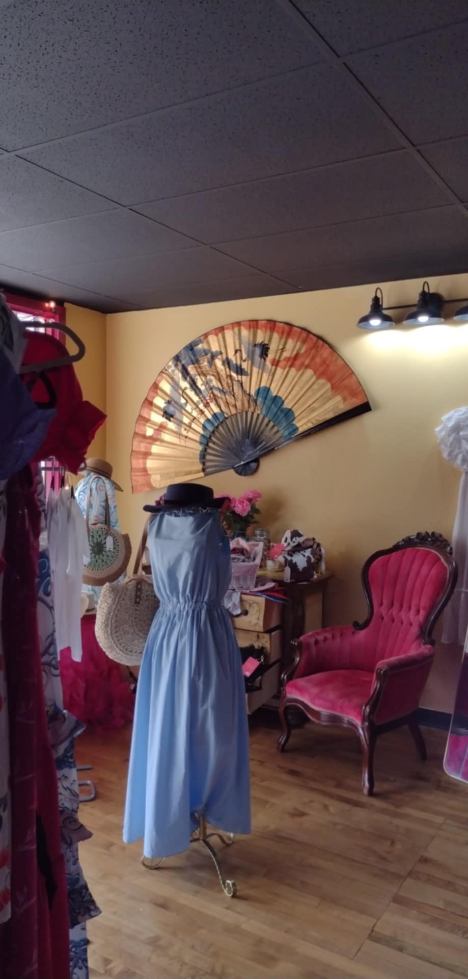 Elegant dress collection at Minnesota boutique